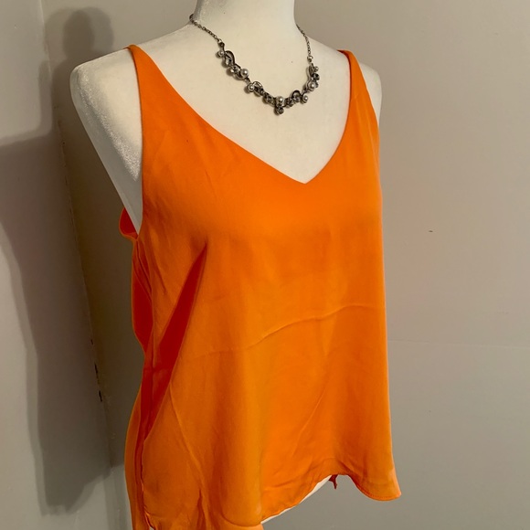Shinestar Tops - 🛍 Shinestar Orange Tank Top NWT